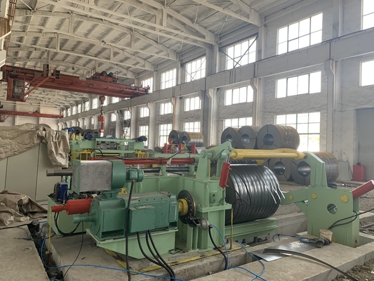 MA(0.4-2.0)X1300mm CNC কোল্ড রোল স্লিটিং লাইন যার ডিজাইন সার্ভিস লাইফ 20 বছরেরও বেশি সময় ধরে