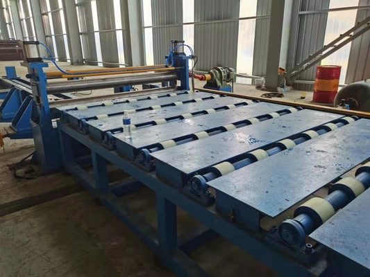 PPGI HRC56 স্টিল কাট টু দৈর্ঘ্য লাইন 30m/মিনিট 1.0mm পুরুত্ব