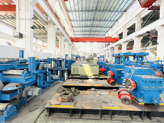 Q195 এর জন্য সম্পূর্ণ যান্ত্রিক প্রেস ডাউন কন্ট্রোল সিস্টেম সহ উচ্চ গতির ক্রমাগত কোল্ড রোলিং মেশিন