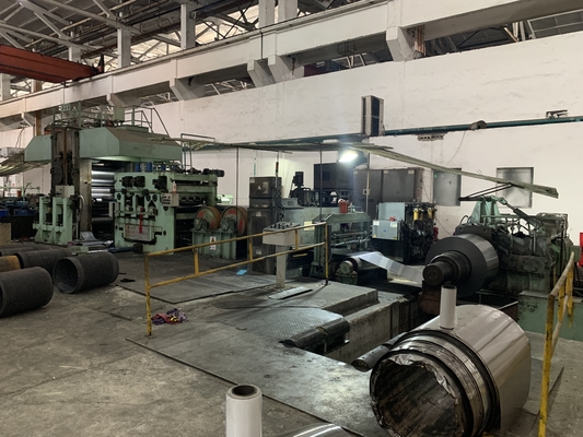 এসি মোটর পাওয়ার 480KW সিমেন্স পিএলসি সহ দুটি স্ট্যান্ড কন্টিনিউয়াস কোল্ড রোলিং মিল 700 মিমি