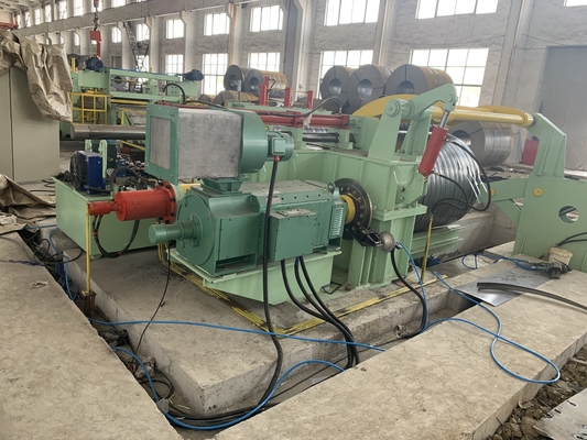 MA-(1~6) ×1600mm স্টিল কয়েল স্লিটিং লাইন সহ 132KW কয়েল সর্বোচ্চ 30T স্লিটিং গতি 60-100M/মিনিট