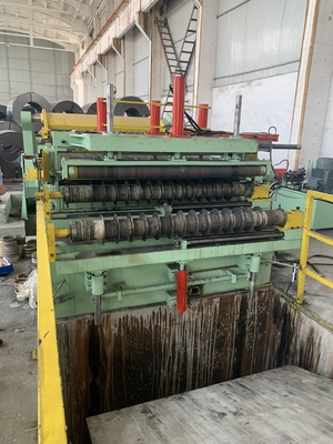 MA-(1~6) ×1600mm স্টিল কয়েল স্লিটিং লাইন সহ 132KW কয়েল সর্বোচ্চ 30T স্লিটিং গতি 60-100M/মিনিট
