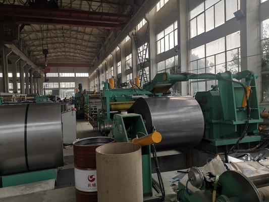 এইচআর ইস্পাত শীট কুণ্ডলী slitting উত্পাদন লাইন