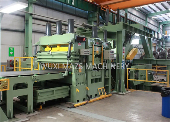 MA 2X1250mm অটোমেশন-এর জন্য স্টিল প্লেট কাট-টু-লেন্থ মেশিন লাইন উচ্চ-নির্ভুলতা সহ