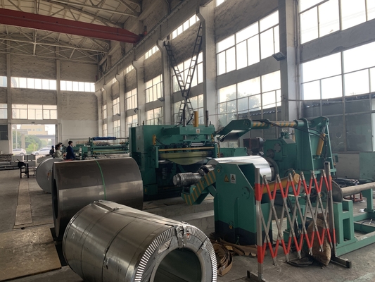 MA-(0.3-2)×600mm উচ্চ গতির যথার্থ স্লিটিং লাইন কয়েল বিভিন্ন আকার থেকে ছোট স্ট্রিপ সহ