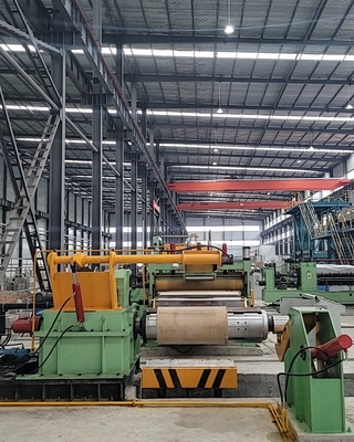 শিল্প উৎপাদনের জন্য উচ্চ গতি 6000*2200*1800mm স্লিটিং লাইন মেশিন