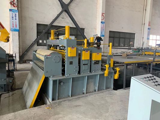 100 মি/মিনিট Q195 Q235 Q345 স্টিল কয়েল স্লিটিং মেশিন