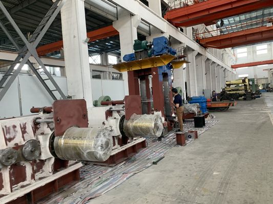 4 সম্পূর্ণ যান্ত্রিক প্রেস ডাউন কন্ট্রোল সিস্টেম সহ হাই কন্টিনিউয়াস কোল্ড রোলিং মিল