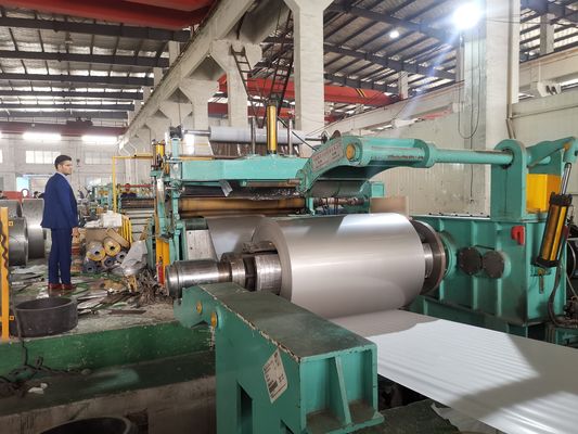 কয়েল প্রস্থ/কাটিং প্রস্থের জন্য 50-1500 মিমি ইস্পাত স্ট্রিপ স্লিটিং মেশিন